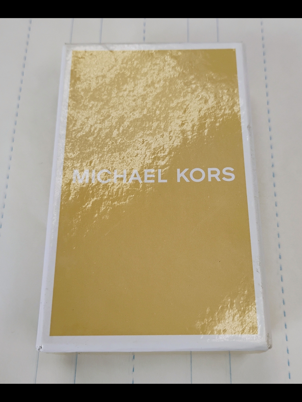 NWT Michael Kors Hamilton Bag Charm/Keyfob - Black/Silver - Picture 8 of 9
